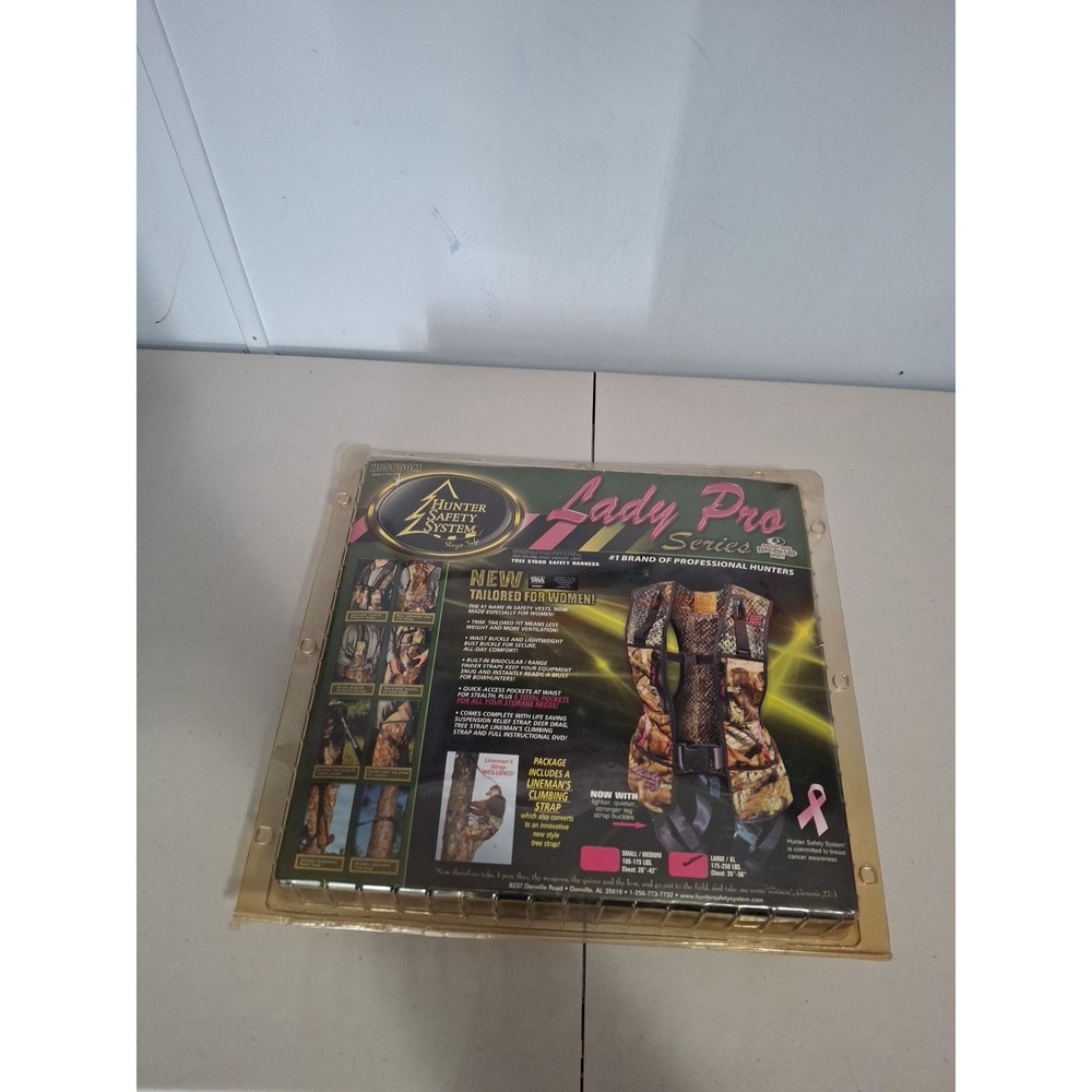 Lady Pro Series‎ Mossy Oak Break Up Infinity Large/XL Hunter Safety System...